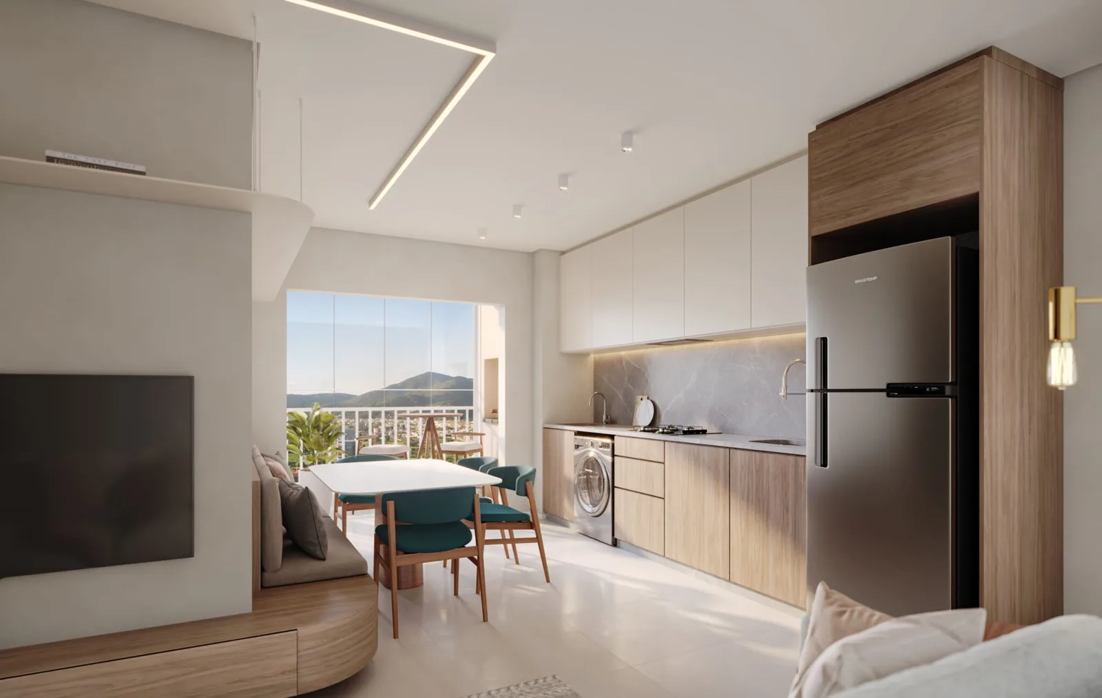 Ayra Slim Residence — Decorado: living