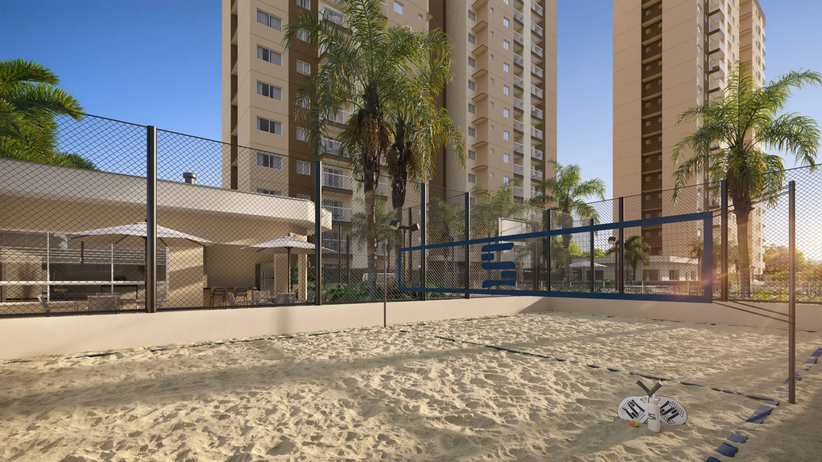 Ayra Slim Residence — Beach tennis