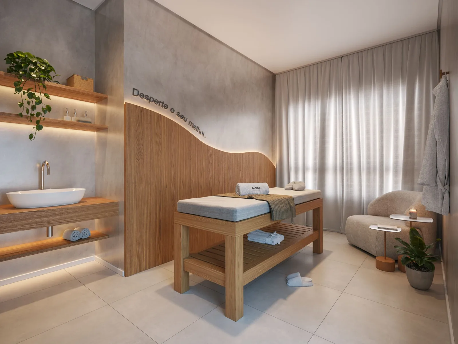 Ayra Slim Residence — Espaço wellness
