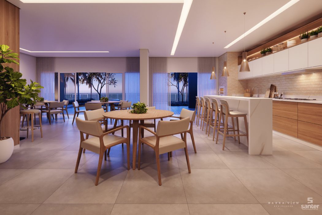 Barra View Residences — Espaço gourmet
